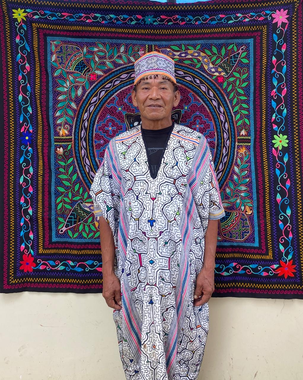 Maestro Americo in traditional dress